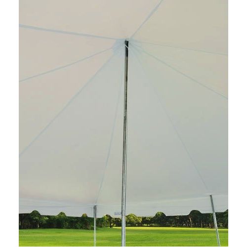  TentandTable 20-Foot by 40-Foot Heavy Duty 14-Ounce Vinyl White Canopy Pole Tent Set with Storage Bag for Weddings, Parties, and Events