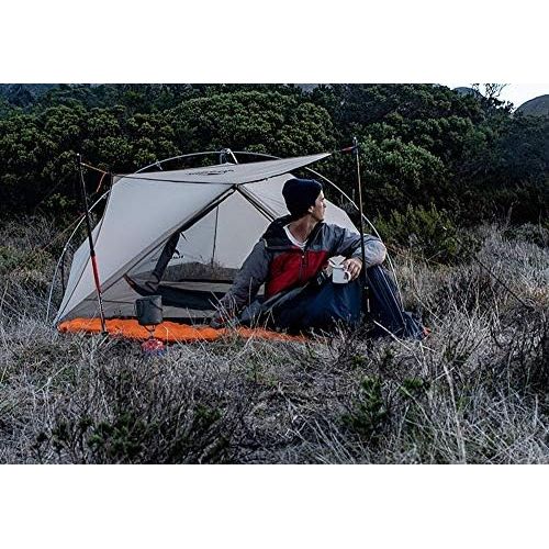  Tentock VIK Series Ultralight Single Tent for Waterproof PU2000+ for 1 Person Outdoor Backpacking Camping Rainproof Tent Come with Groundsheet