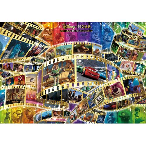  Tenyo (D 473) Disney Pixar Animation History Jigsaw Puzzle (1000 Piece)