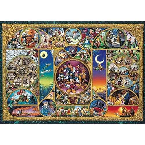  Tenyo Disney Character World Worlds Smallest Jigsaw Puzzle (1000 Piece)