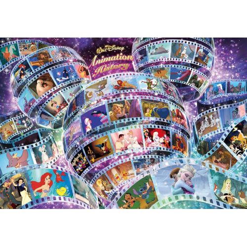  Tenyo Walt Disney Animation History Jigsaw Puzzle (1000 Piece)