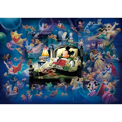  Tenyo Disney Mickeys Dream Fantasy Glow in the Dark Jigsaw Puzzle (500 Piece)