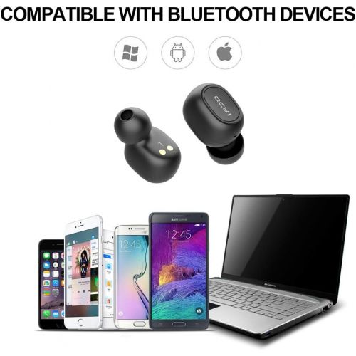  [아마존 핫딜] [아마존핫딜]Wireless Earbuds, Tepoinn Bluetooth 5.0 True Wireless Earphones with Microphone,One-Step Pairing,35H Playing Bluetooth Headphones with Charging Case for iPhone Android-Upgraded Ver
