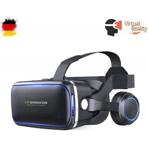  [2nd Generation] Tepoinn VR virtual reality 3D Glasses Headset with Adjustable Headband for 4.5???5.7?Inch Google, iPhone, Samsung, LG, Nexus, HTC MOTO Smartphones