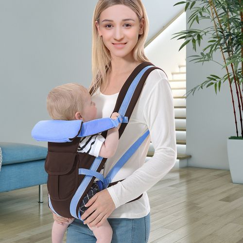  TeqHome 360 Ergonomic Baby Carrier, 4-in-1 Convertible Carrier for Infants and Toddler (Blue)