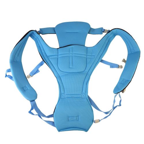  TeqHome 360 Ergonomic Baby Carrier, 4-in-1 Convertible Carrier for Infants and Toddler (Blue)