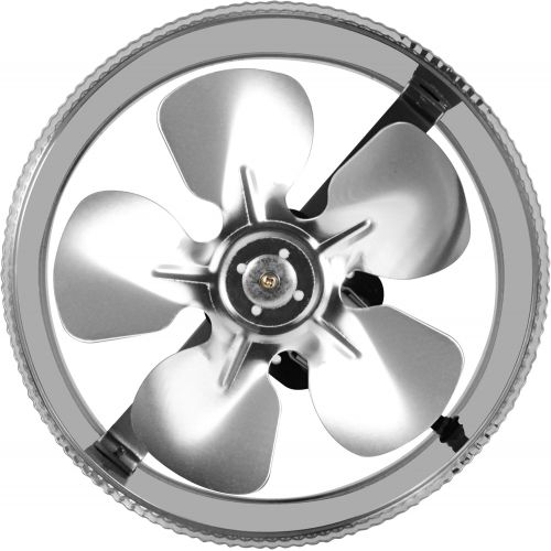  TerraBloom 8 (200mm) Inline Fan - 400 CFM, Metal Duct Fan, ETL Listed, Pre-Wired 6 FT Grounded Cord - Great For Grow Tent Exhaust and Intake, Register Booster For 8 Inch Ducts