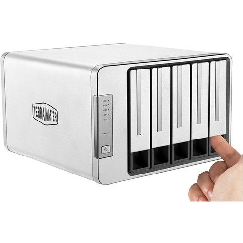  TerraMaster D5-300C 5-Bay USB 3.1 Gen 1 Type-C RAID Enclosure