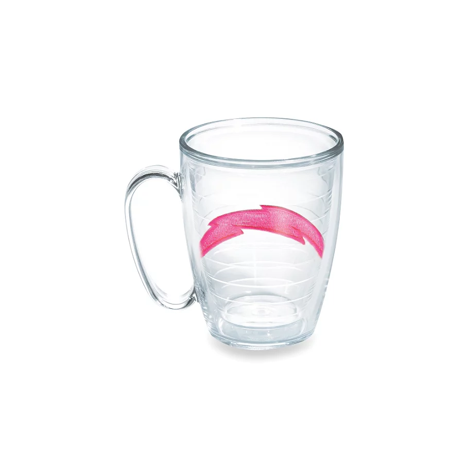 Tervis Los Angeles Chargers 15-Ounce Emblem Mug in Neon Pink