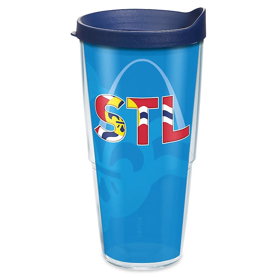 Tervis St. Louis Flag Arch Wrap Drinkware with Lid