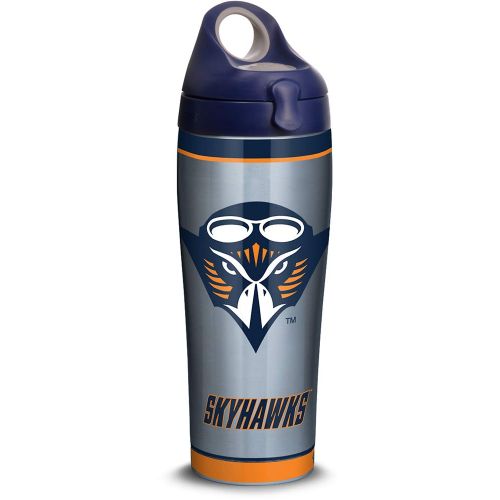  Tervis 1315961 UT Martin Skyhawks Tradition Stainless Steel Insulated Tumbler with Lid, 24oz Water Bottle, Silver
