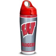 Tervis 1316274 Wisconsin Badgers Tradition Stainless Steel Insulated Tumbler with Lid, 24oz Water Bottle, Silver