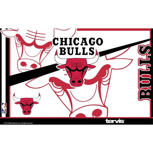  Tervis 1280918 Nba Chicago Bulls Paint Stainless Steel Tumbler, 20 oz, Silver