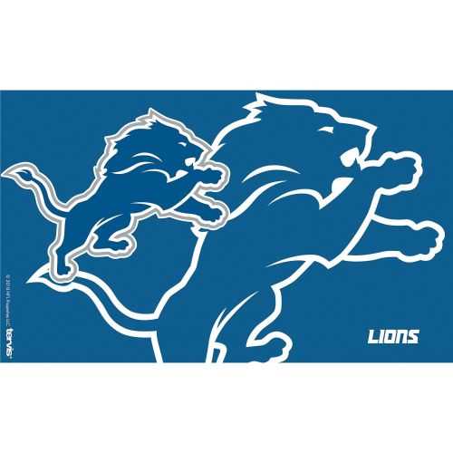  Tervis 1299936 NFL Detroit Lions Rush Stainless Steel Tumbler with Lid, 30 oz, Silver