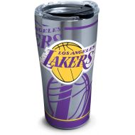 Tervis 1287702 Nba Los Angeles Lakers Paint 20 Oz Stainless Steel Tumbler with Lid, 30 oz, Silver