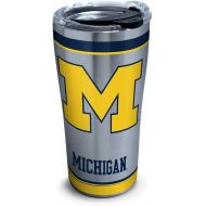 Tervis 1297152 Michigan Wolverines Tradition Stainless Steel Tumbler With Lid, 20 oz, Silver