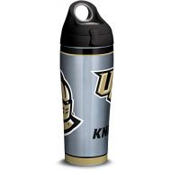 Tervis 1309969 UCF Knights Tradition Stainless Steel Insulated Tumbler with Black with Gray Lid, 24oz Water Bottle, Silver