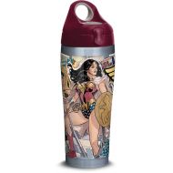 Tervis 1312110 DC Comics - Wonder Woman Lineage Stainless Steel Insulated Tumbler with Lid 24 oz Water Bottle, Silver
