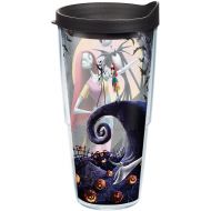 Tervis 1167040 Tumbler with Lid, Jack Skellington and Sally welcome the holidays in this Disney A Nightmare Before Christmas design that keeps your drinks from going all Oogie Boog