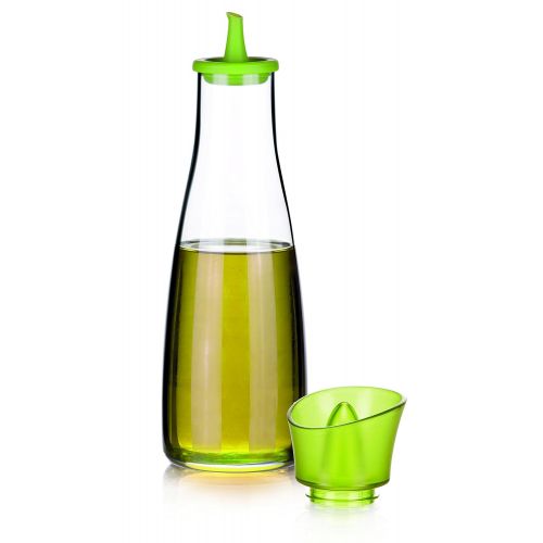  Tescoma Oil Dispenser Bottle 17oz | with no-drip Spout | made of glass | for 500ml