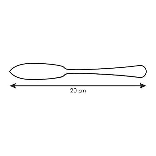  Tescoma Fischmesser, Edelstahl, Silber, 24.5 x 4.5 x 2.1 cm