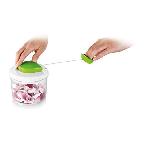  [아마존베스트]Tescoma Hand Chopper for Mobile Phone, White/ Green