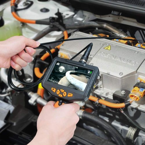  [아마존 핫딜]  [아마존핫딜]Digital Industrial Borescope, Teslong Endoscope Inspection Camera with 6 LED Lights, 8.2 mm Snake Camera, 3.5inch Color LCD Screen(2m/6.56ft)