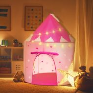 Tesoky Pop Up Rocket Tent and Castle Tent for Kids Boys Girls