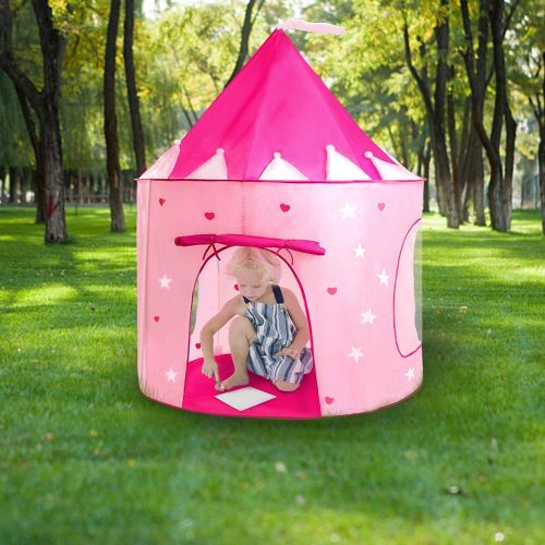  Tesoky Pop Up Rocket Tent and Castle Tent for Kids Boys Girls