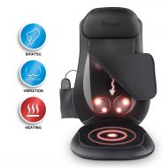 Tespo Shiatsu Massage Cushion with Heat Massage Chair Pad Kneading Back Massager for Home Office...