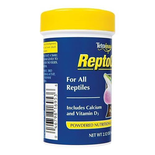  Tetra 16953 ReptoCal Calcium Supplement, 2.12-Ounce, 100-Ml