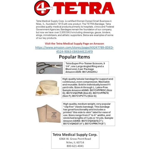  Tetra Elastic Bandage Velclose Single Clip Free Closure 6