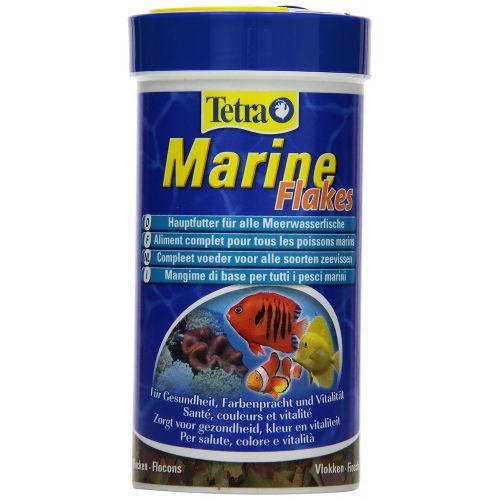  [아마존 핫딜]  [아마존핫딜]Tetra Marine Flakes, vollwertiges Hauptfutter fuer kleine und mittlere Meerwasserfische, 250 ml Dose