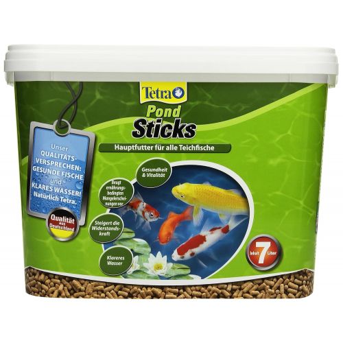  [아마존 핫딜]  [아마존핫딜]Tetra Pond Sticks (Hauptfutter fuer alle Gartenteichfische in Form von schwimmfahigen Sticks), 7 Liter Eimer