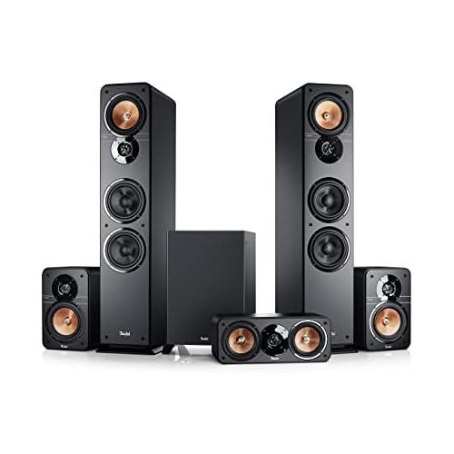  Teufel Ultima 40 Surround 5.1 Set, Film Subwoofer Speaker, Movie Music Sounds, Home Cinema, DTS, HD, Complete Systems