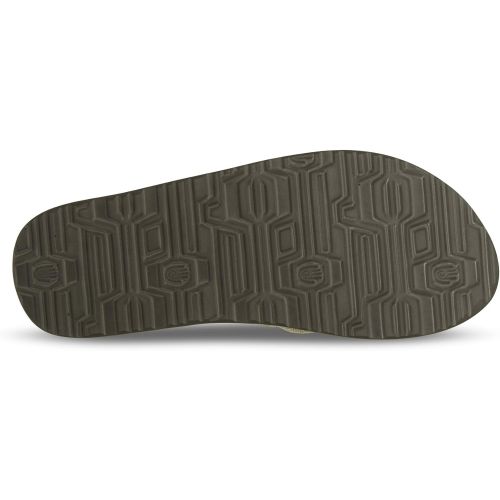  Teva Mens Mush II Canvas Flip-Flop