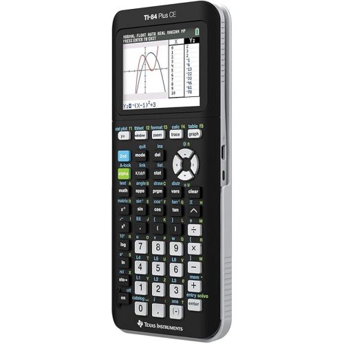  Texas Instruments TI-84 Plus CE Graphing Calculator, Black