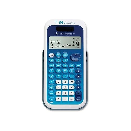  Texas Instruments TI-34 MultiView Scientific Calculator