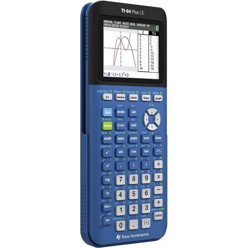  Texas Instruments TI-84 Plus CE Blueberry Graphing Calculator