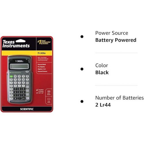  Texas Instruments TEXTI30XA TI-30XA Student Scientific Calculator - New