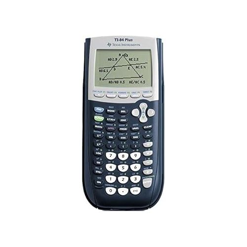  Texas Instruments TI-84 Plus Graphics Calculator, Black 320 x 240 pixels (2.8