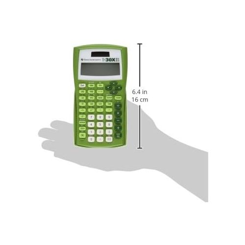  Texas Instruments TI-30X IIS 2-Line Scientific Calculator, Lime Green