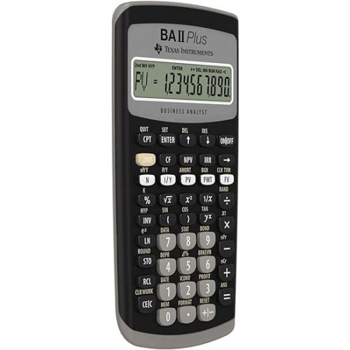  (Texas Instruments) Advanced Financial Calculator (BA II Plus)