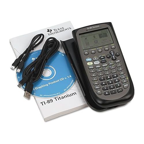  Texas Instruments TI-89 Titanium Graphing Calculator (packaging may differ)