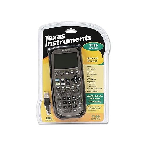  Texas Instruments TI-89 Titanium Graphing Calculator (packaging may differ)