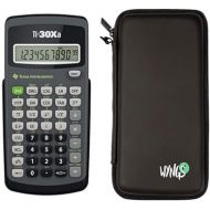 TI 30 XA Scientific Calculator + WYNGS Protective Case Black