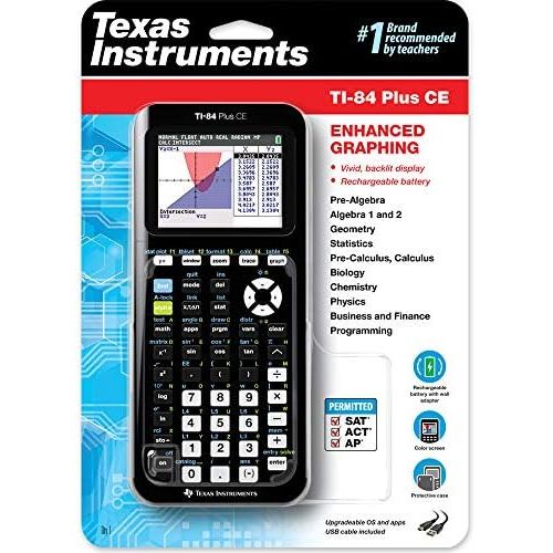  [아마존베스트]Texas Instruments TI-84 Plus CE Graphing Calculator, Black