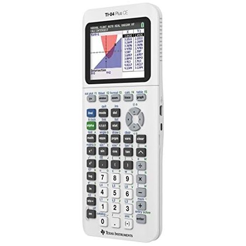  [아마존베스트]Texas Instruments TI-84 Plus CE Graphing Calculator, White