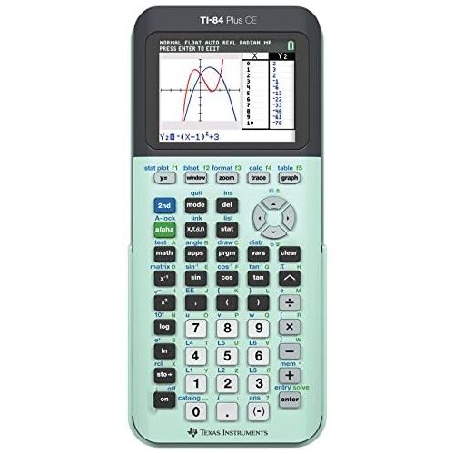  [아마존베스트]Texas Instruments TI-84 Plus CE Color Graphing Calculator, Mint