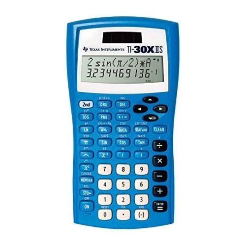  [아마존베스트]Texas Instruments TI-30X IIS Scientific Calculator, Blue
